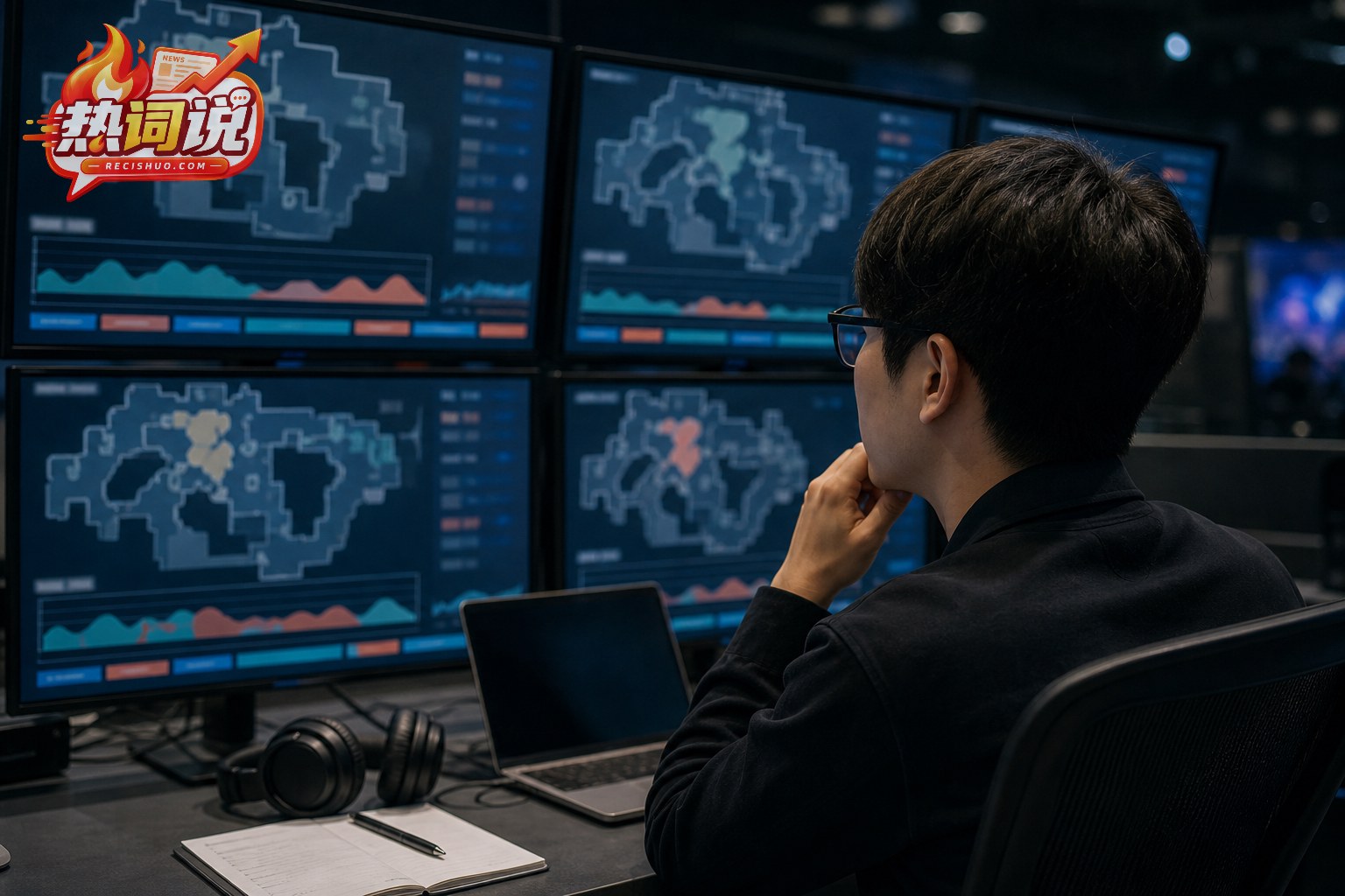 教练与选手在训练室白板前复盘比赛路线和回合节奏