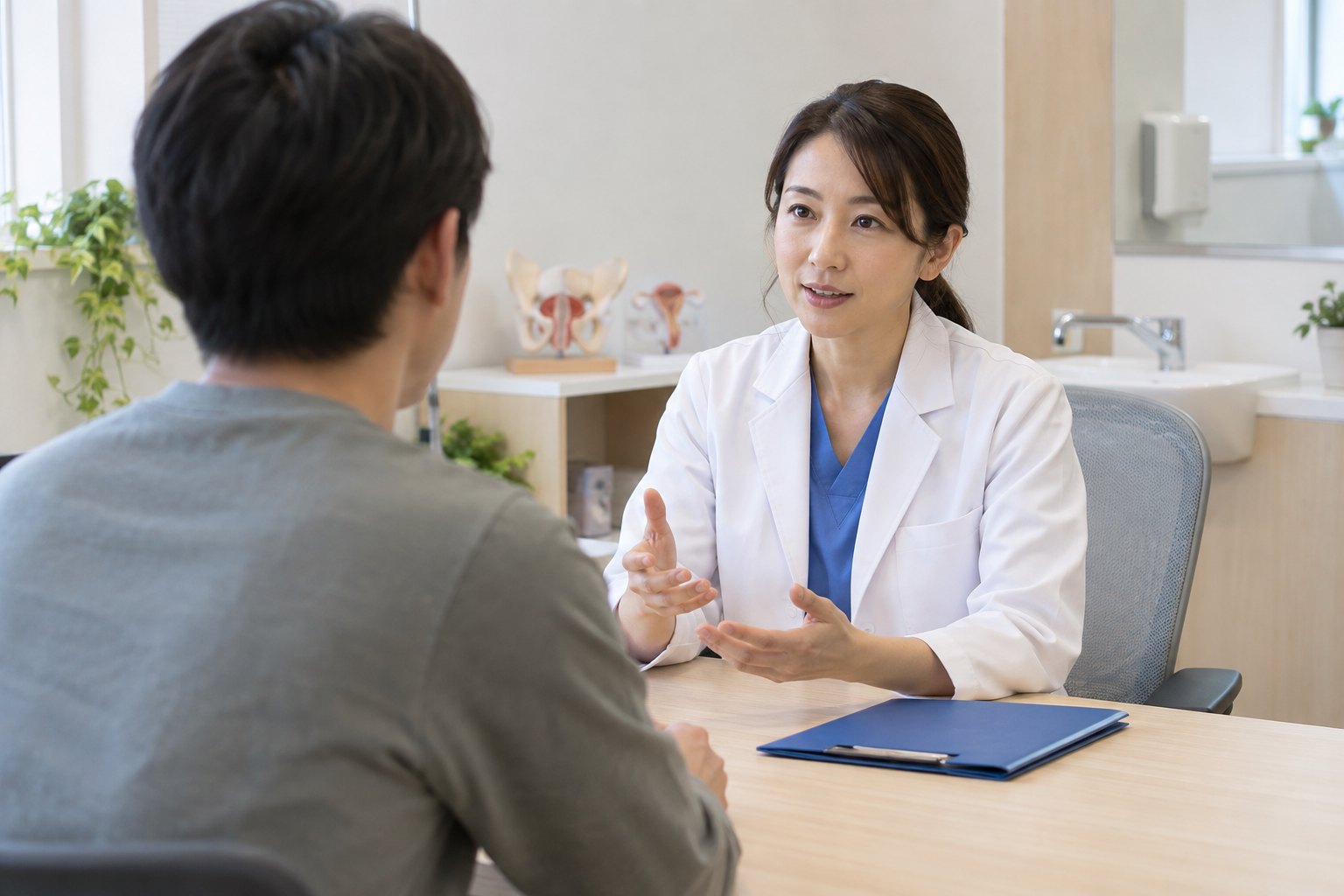成年人在独立诊室内向医务人员咨询性健康问题