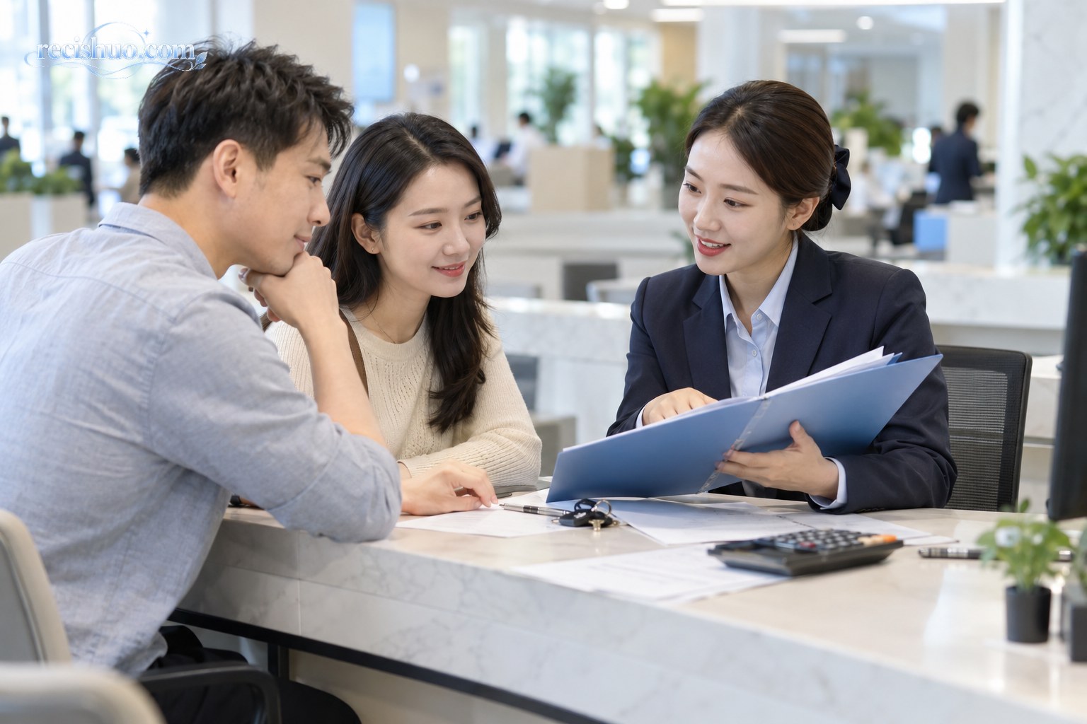 居民在住房公积金服务窗口咨询住房费用提取业务